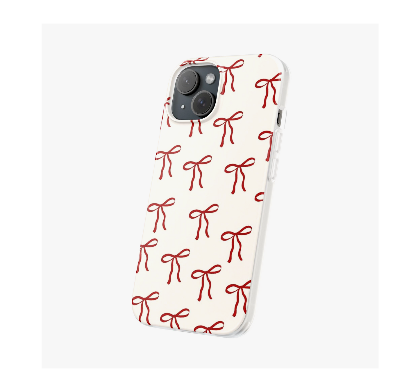 Red bows Phone Case