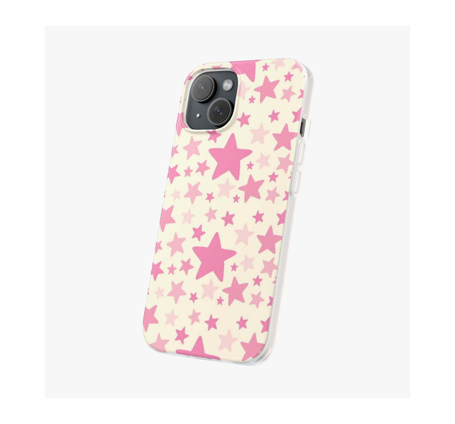 Pink Stars Phone Case