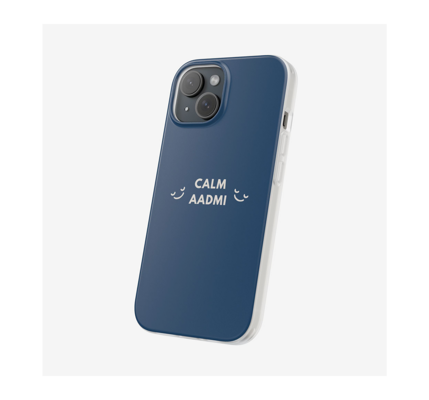 Calm Aadmi ☁️💙 Phone Case