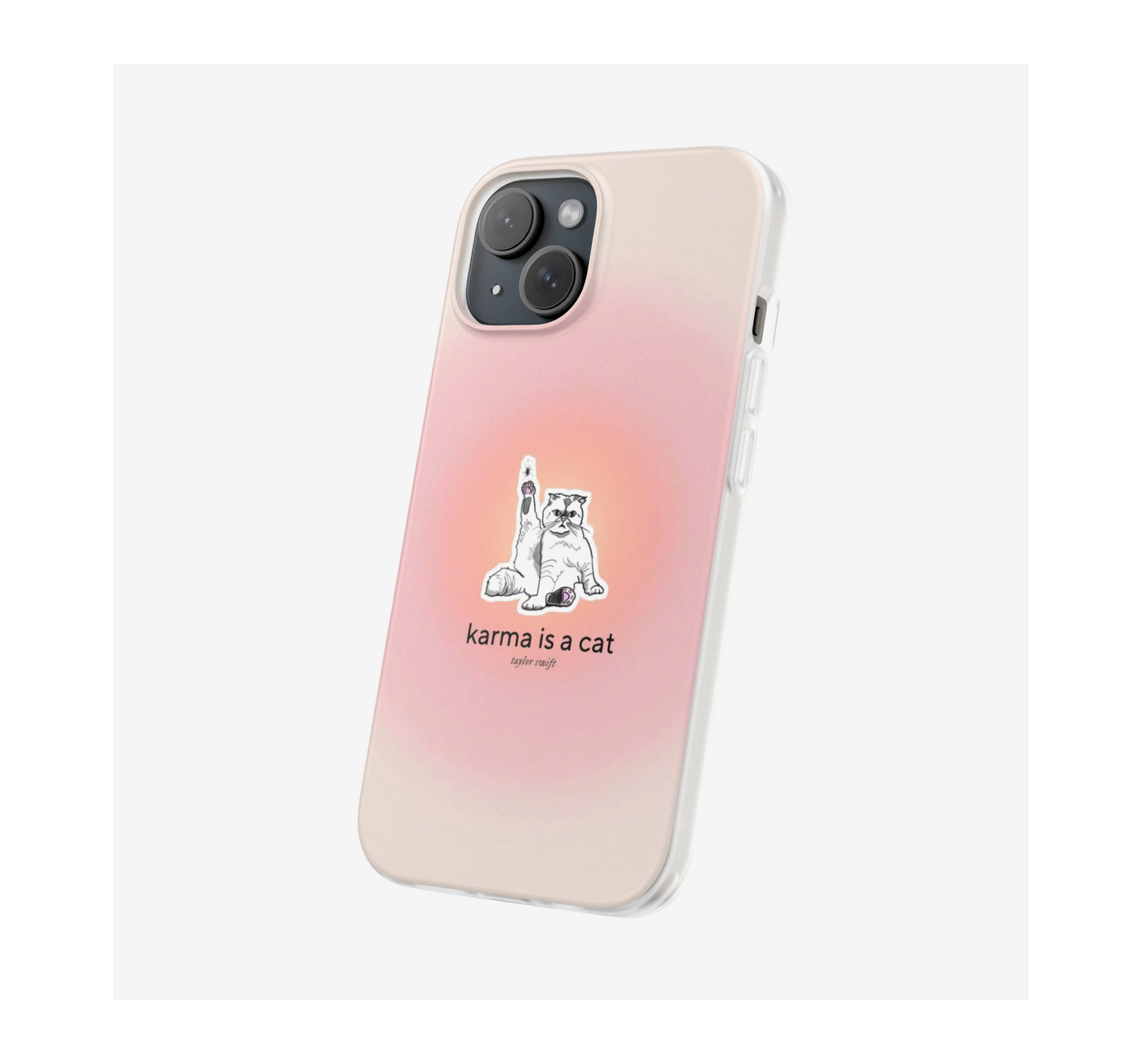 Karma is a Cat Phone Case
