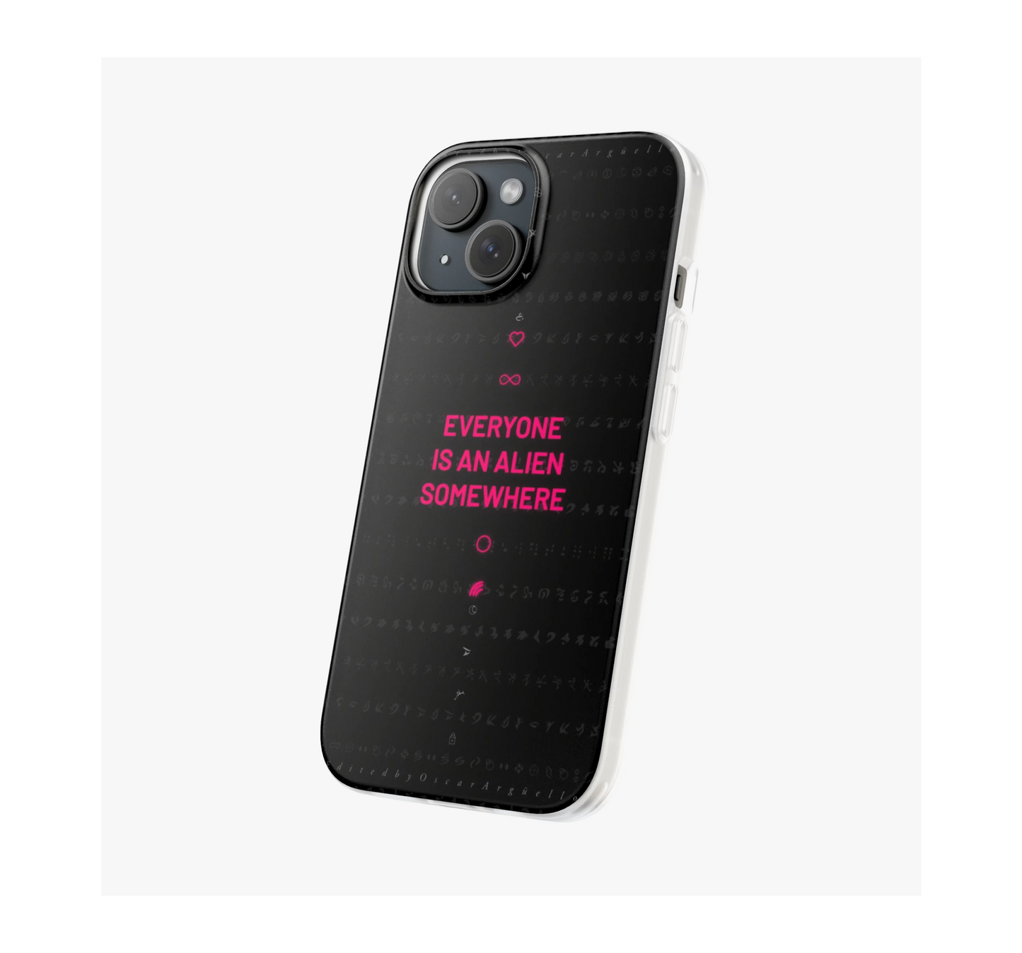 Alien somewhere Phone Case
