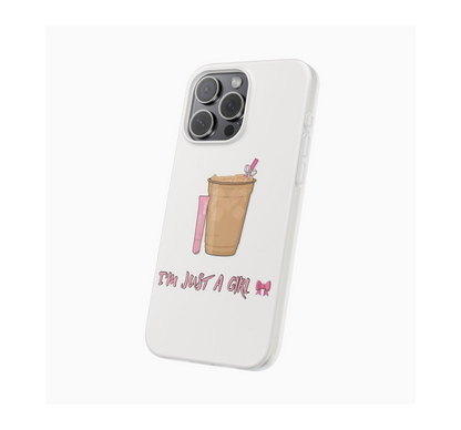 I'm just a girl Phone Case