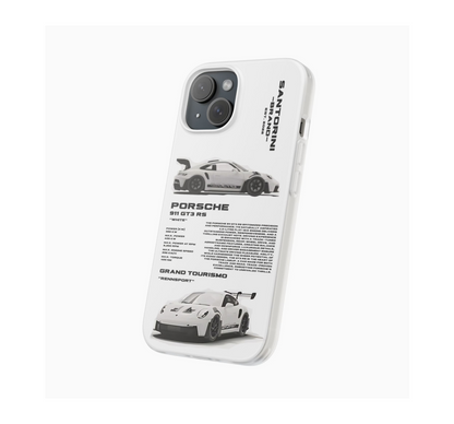Porsche 911 GT3 RS – White Beast Phone Case