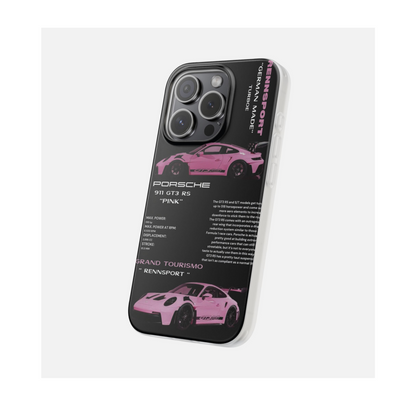 🏎 Porsche 911 GT3 - Pink Edition - Phone Case