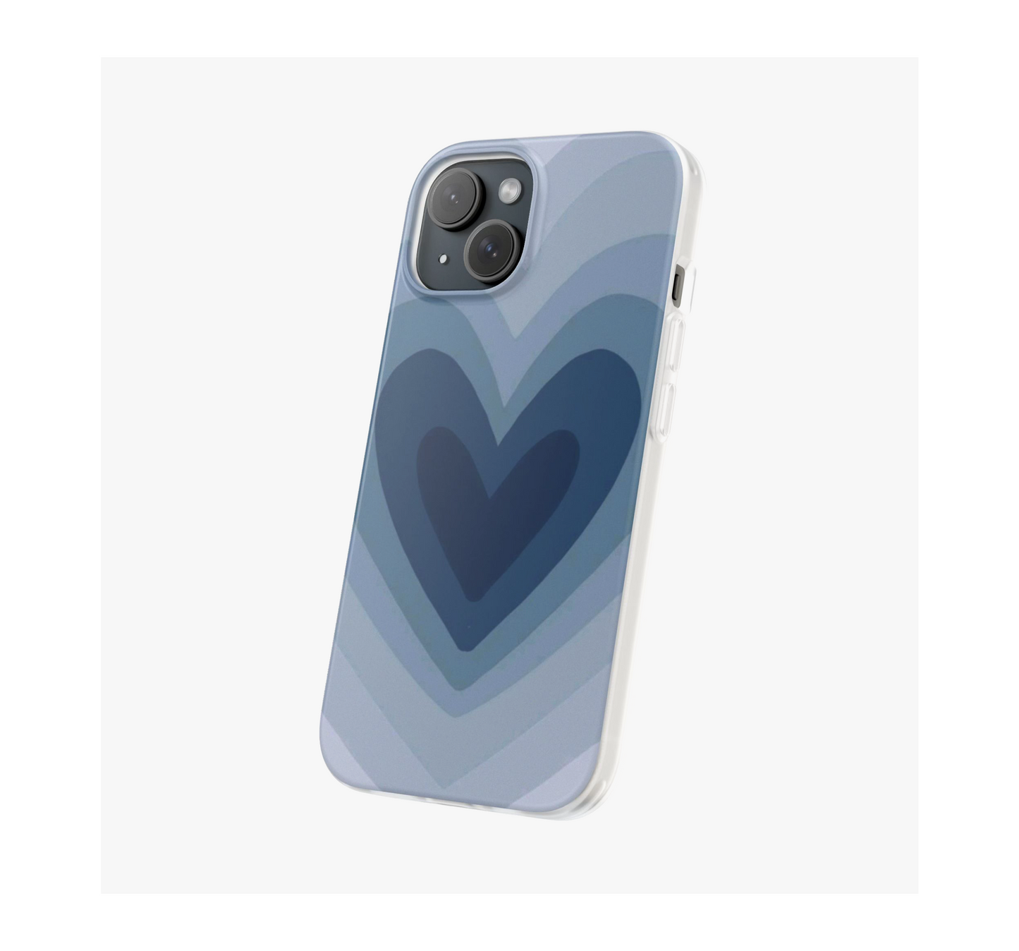 Blue Heartwave Phone Case