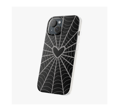 Web of Hearts Phone Case