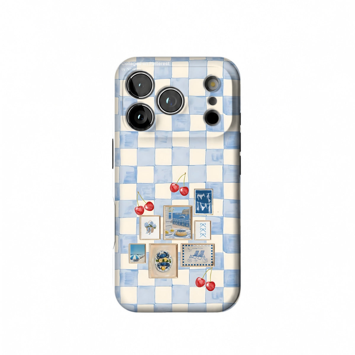 Cherry Checkmate Phone Case
