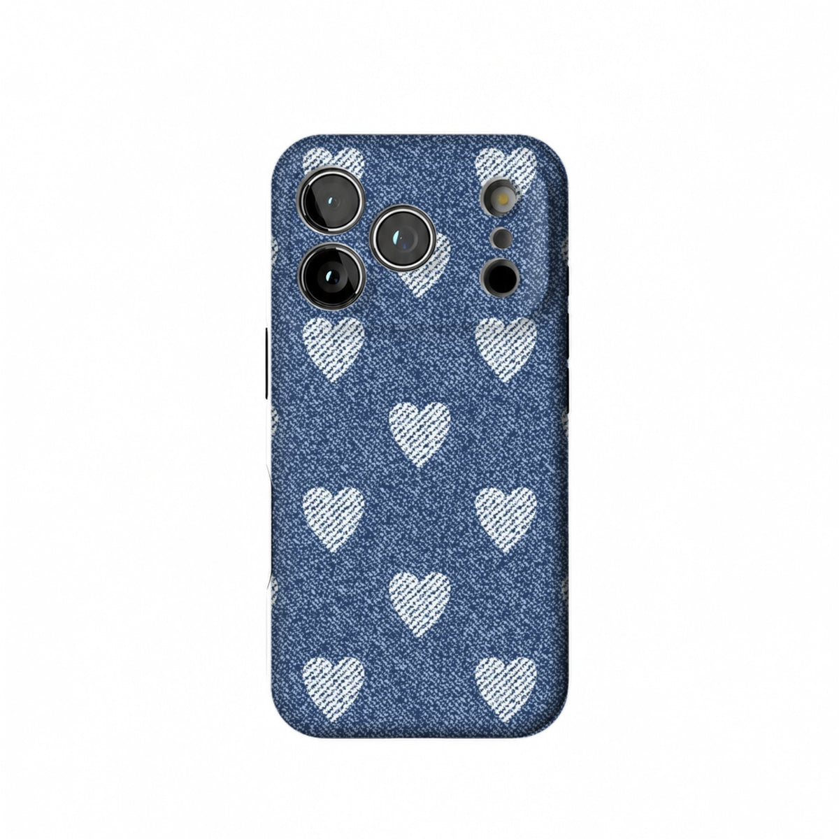 Denim Heart Phone Case