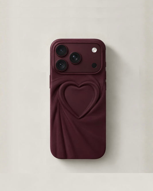 Chic Burgundy Phone Case