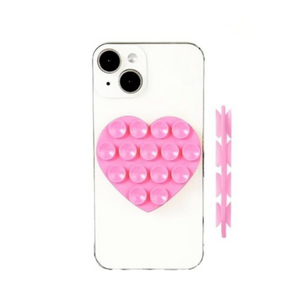 HeartGrip - Silicone Double Sided Suction Phone Holder