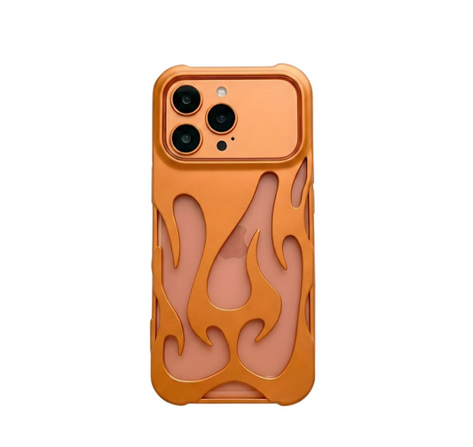 Flame Flexible Orange Case 3D
