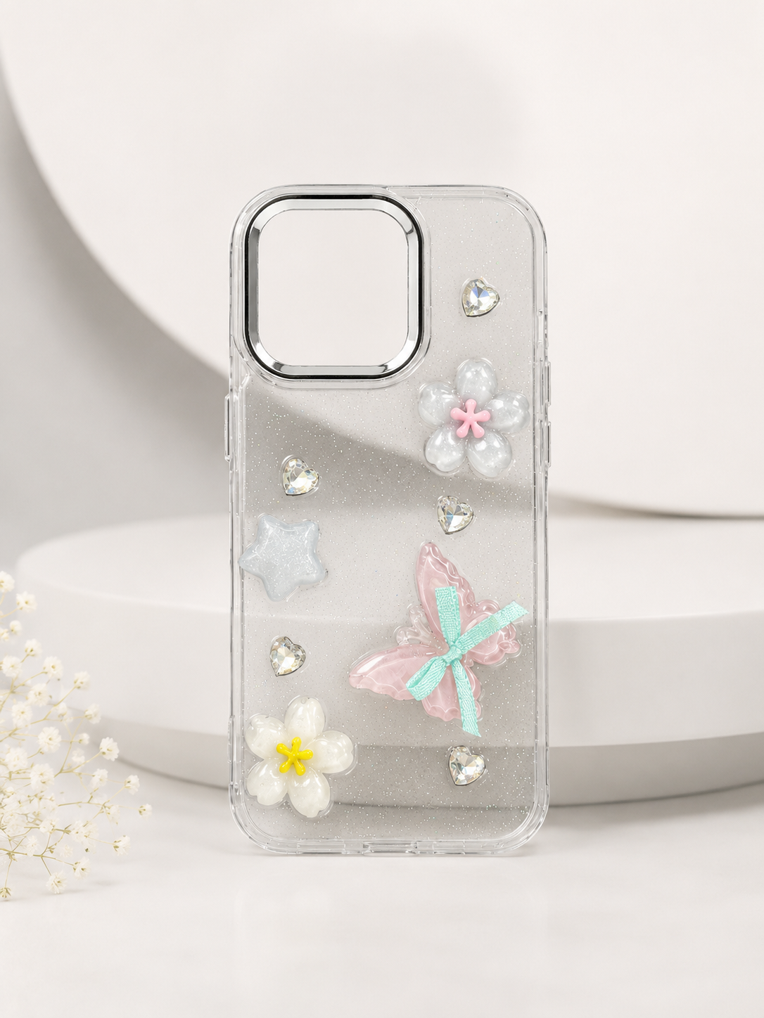 Y2K Butterfly & Blossom Sparkle ✨ Phone Case