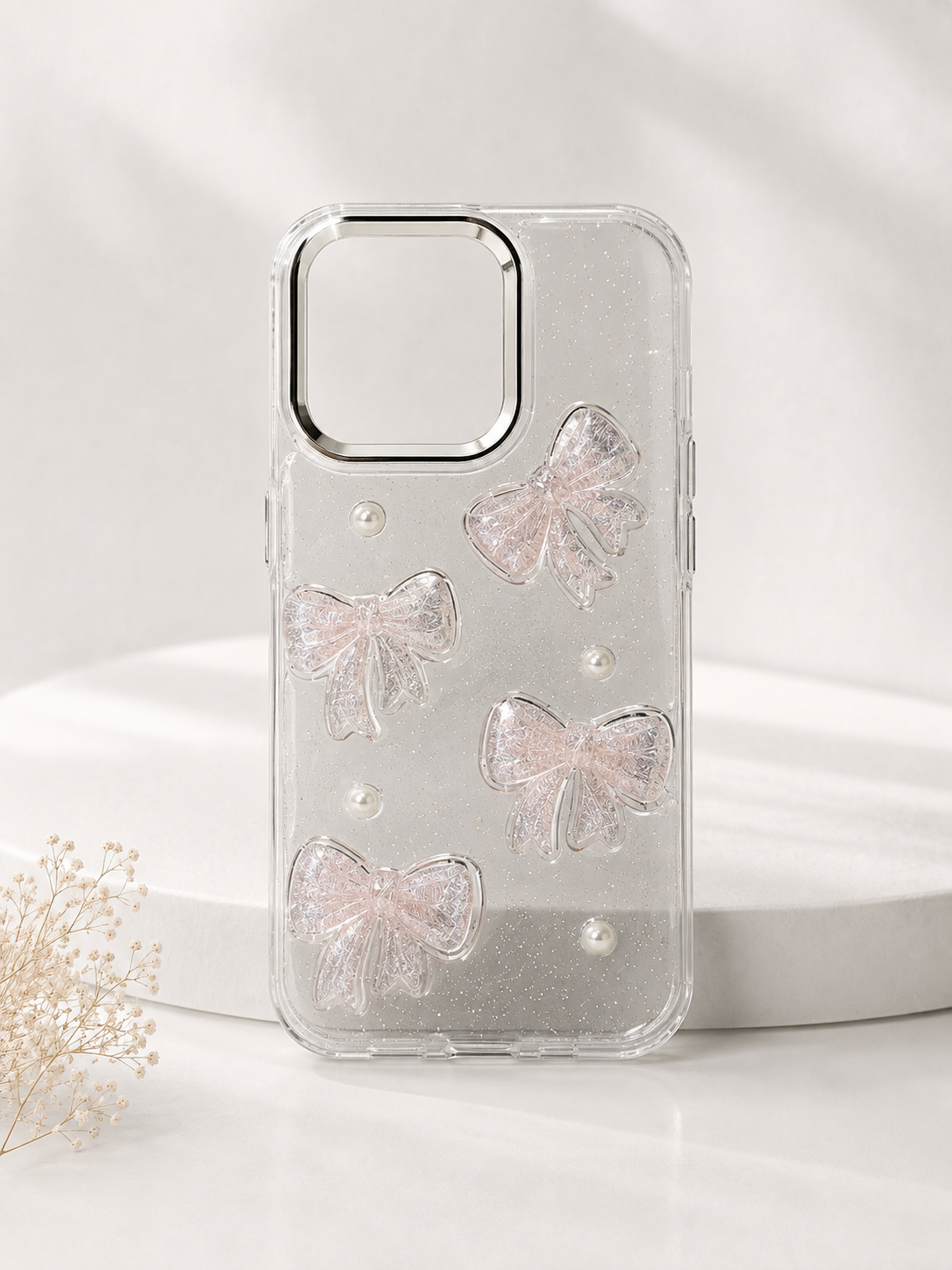 Ethereal Crystal Bow ✨ Phone Case